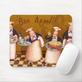 Bon Appétit Mousepad (Mit Mouse)
