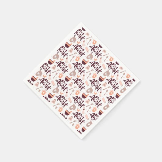 Bon Appetit Napkins Serviette (Ecke)