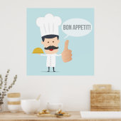 Bön-Appetit Poster (Küche)