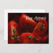 Bön-Appetit Postkarte (Vorne/Hinten)