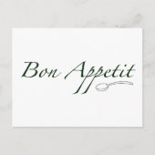 Bön-Appetit Postkarte (Vorderseite)