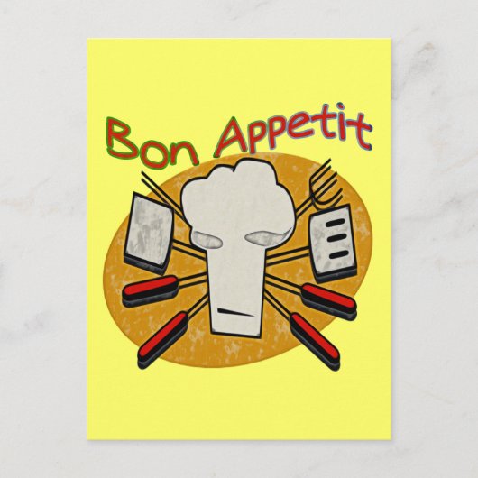 Bön-Appetit Postkarte (Vorderseite)