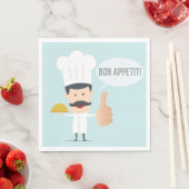Bön-Appetit Serviette (Beispiel)
