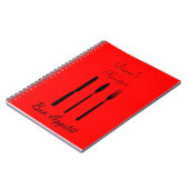 Bon Appetit Table Setting Rezept Notebook Notizblock (Linke Seite)