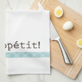 Bon Appétit Tea Handtuch Handtuch Handtuch (Viertel Falte)