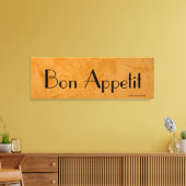 Bon Appetit Toskana Küche Leinwand (Insitu (Wohnzimmer))