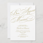 Bon Appetit Vor dem Abendessen mit Verheirateter P Einladung (Vorderseite)