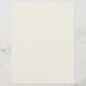Bon Appetit Wedding Dinner Paper Sheet (Rückseite)