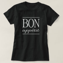 BON APPETIT White Typografy Zitat Druck