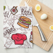 Bon Appetite  Geschirrtuch (Viertel Falte)