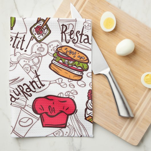Bon Appetite  Geschirrtuch (Viertel Falte)
