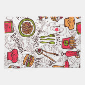 Bon Appetite  Geschirrtuch (Horizontal)