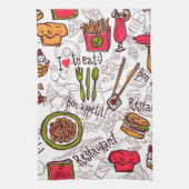 Bon Appetite Geschirrtuch (Vertikal)