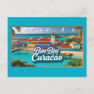 Bon bini curacao Postkarte