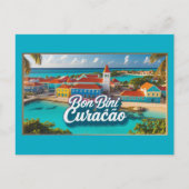 Bon bini curacao Postkarte (Vorderseite)