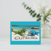 Bon bini curacao Postkarte (Stehend Vorderseite)