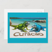 Bon bini curacao Postkarte (Vorne/Hinten)