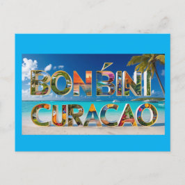 Bon bini curacao Postkarte
