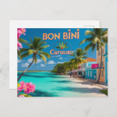 Bon bini to curacao Postkarte (Vorne/Hinten)