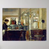 Bon Bock Café - Edouard Manet Poster (Vorne)