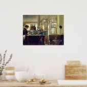 Bon Bock Café - Edouard Manet Poster (Küche)