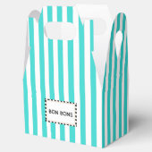 Bon Bons Blue Striping Geschenkschachtel (Geöffnet)