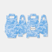 Bon Bons Blue Toile Geschenkschachtel (Ungefaltet)