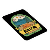 Bon Echo Canada Souvenir Magnet (Rechte Seite)