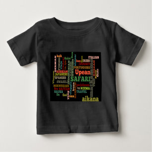 Bon Italian Irish Safari Hapanese Voyage Baby T-shirt