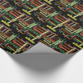 Bon Italian Irish Safari Hapanese Voyage Geschenkpapier (Ecke)