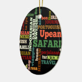 Bon Italian Irish Safari Hapanese Voyage Keramik Ornament (Links)