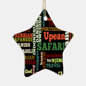 Bon Italian Irish Safari Hapanese Voyage Keramikornament (Rechts)