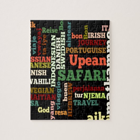 Bon Italian Irish Safari Hapanese Voyage Puzzle (Vertikal)