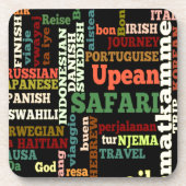 Bon Italian Irish Safari Hapanese Voyage Untersetzer (Vorderseite)