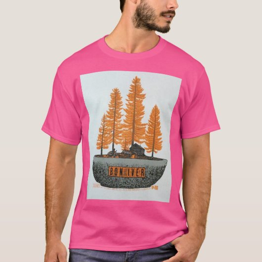 Bon Iver T-Shirt (Vorderseite)