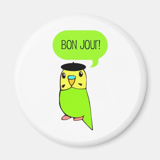 Bon Jour! Magnet (Vorne)