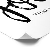 Bon Jour Poster (Ecke)