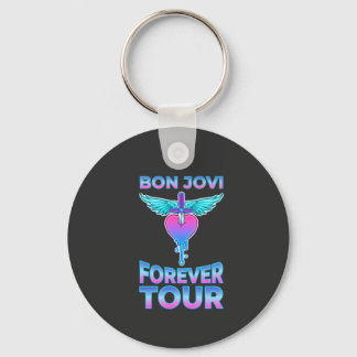 Bon Jovi Forever Tour 2026 Offizielles Grafik T-Sh Schlüsselanhänger