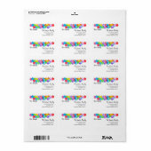 Bon Nadal Catalan Weihnachtslabel Adressaufkleber (Vorne)