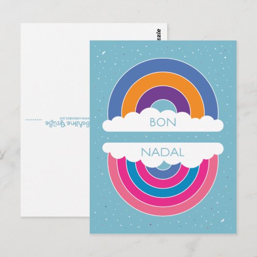 Bon Nadal Postkarte (Vorne/Hinten)