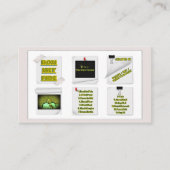 Bon Net Fide qr Code Telefonnummerkarte (Vorderseite)