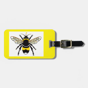 Bön Reise- Humble BEE- Natur- Gelbes Gepäckanhänge Gepäckanhänger