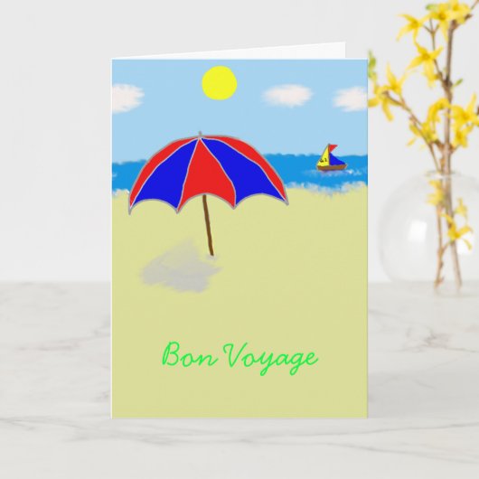 Bön-Reise Karte (Gelbe Blume)