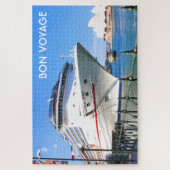 Bön-Reise: Kreuzfahrtschiff im Hafen Puzzle (Vertikal)