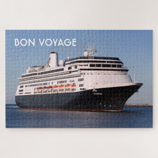 Bön-Reise: Kreuzfahrtschiff Volendam Puzzle (Horizontal)