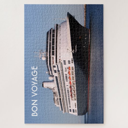 Bön-Reise: Kreuzfahrtschiff Volendam Puzzle (Vertikal)