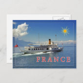 Bön-Reise nach Frankreich Postkarte (Vorne/Hinten)