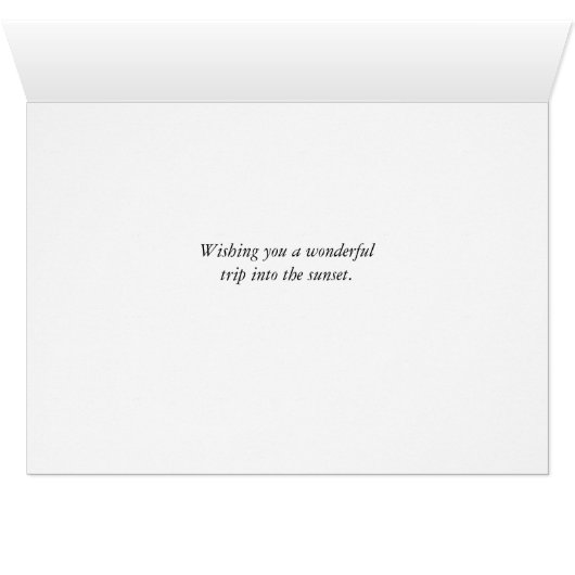 Bön Reise nach Oma, Boote, Pelikane, Sonnenunterga (Innenansicht Horizontal (Unten))