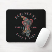 Bon Scott Rock'n'Roll Tattoo 1946-1980 Mousepad (Mit Mouse)