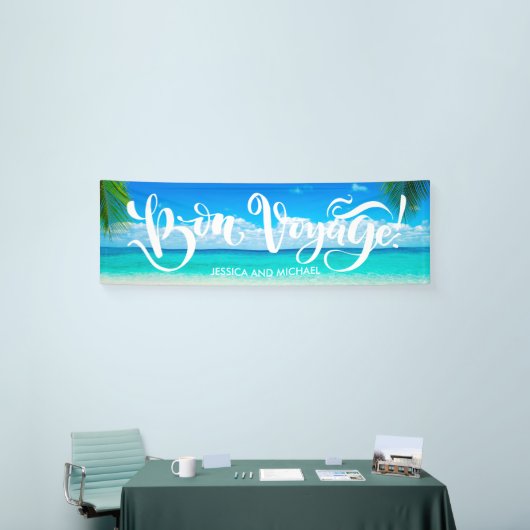 Bon Voyage Banner (Messeveranstaltung)